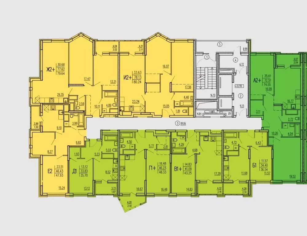 1-к кв. Пензенская область, Пенза Засурье мкр, Акварель жилой комплекс ... - Фото 2