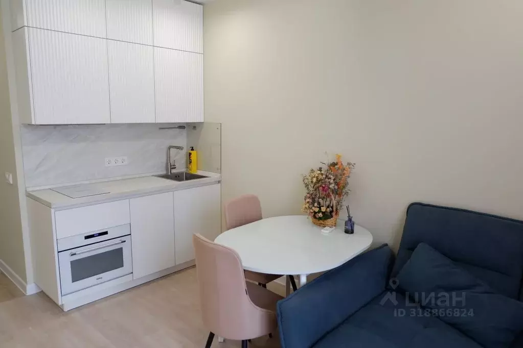 Студия Москва ул. Берзарина, 30Б (27.7 м) - Фото 1