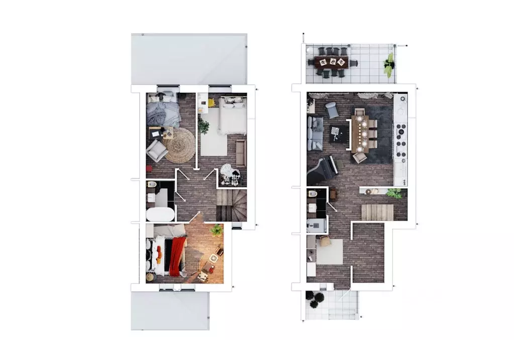 Таунхаус в Оренбургская область, Оренбургский район, с. Ивановка ул. ... - Фото 2