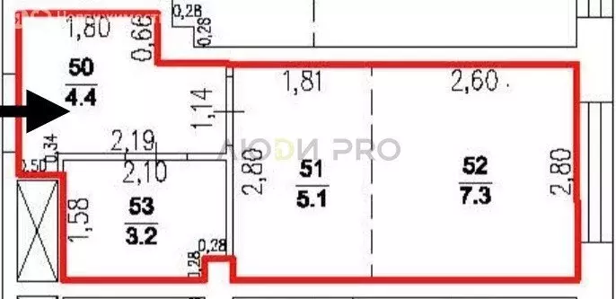 Квартира-студия: Уфа, улица Ивана Спатара, 3 (20 м) - Фото 1