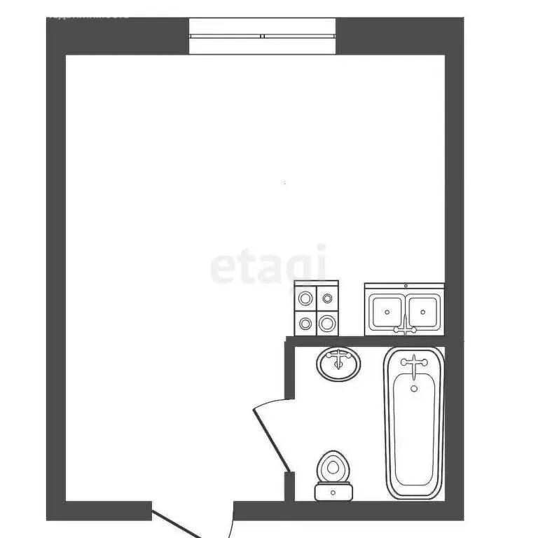 Квартира-студия: Тверская область, Калининский муниципальный округ, ... - Фото 1