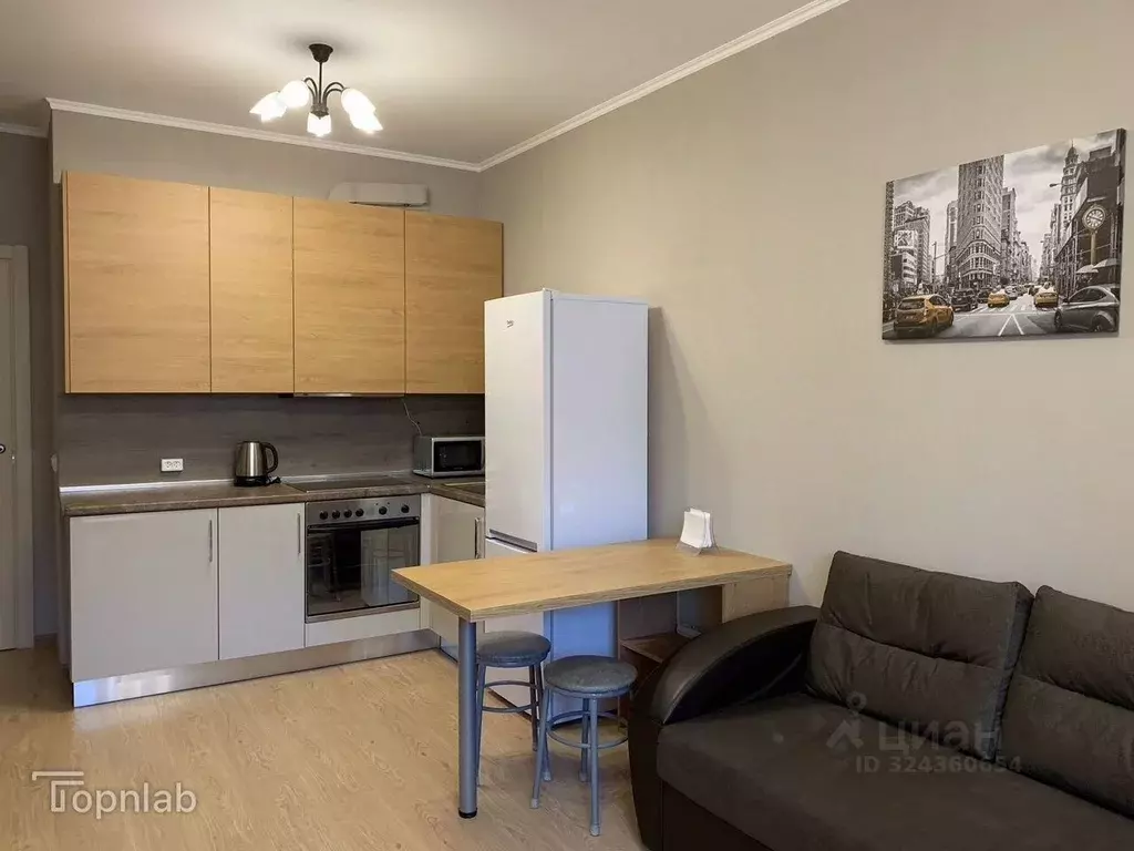 Студия Санкт-Петербург Комендантский просп., 62 (24.8 м) - Фото 1