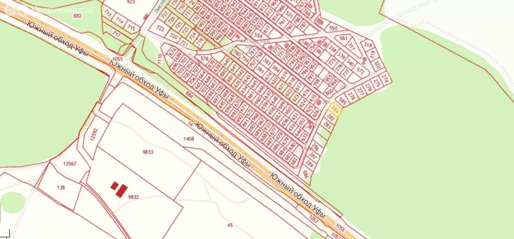 Участок в Уфа, Кировский район (10 м) - Фото 2