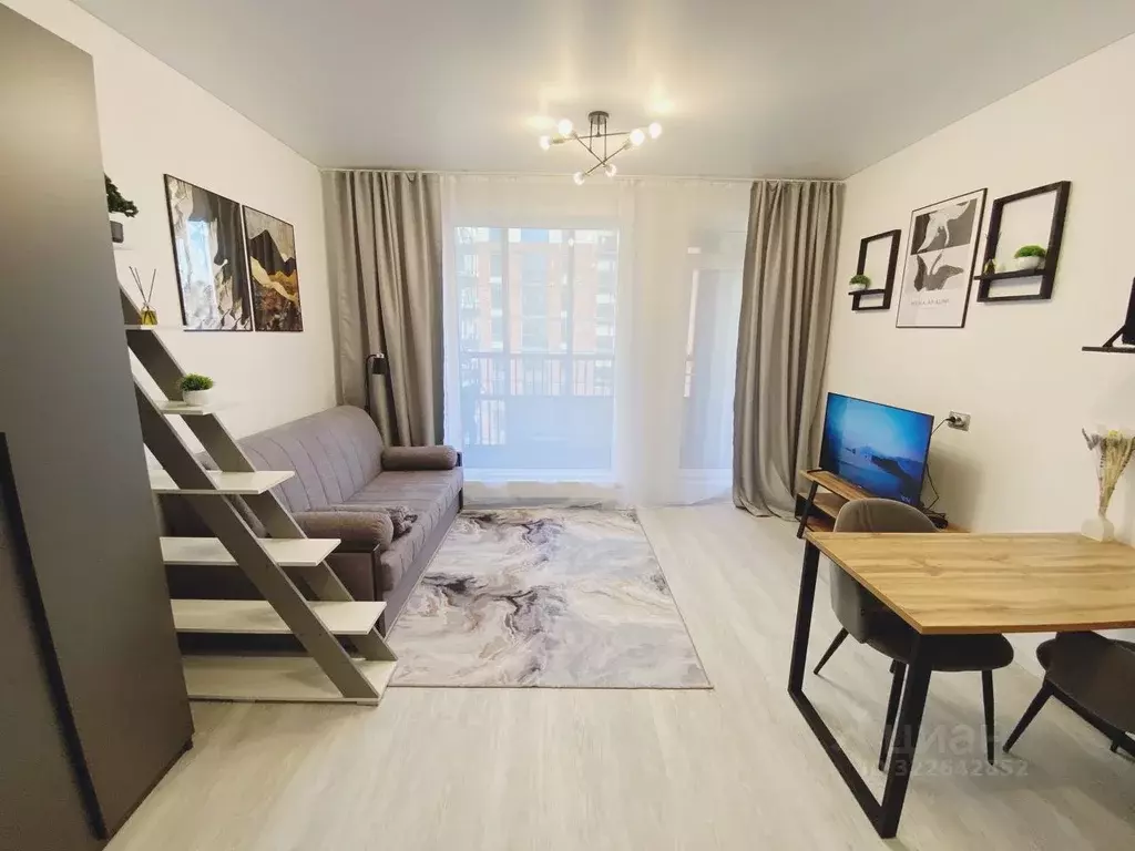 Студия Санкт-Петербург просп. Обуховской обороны, 36 (28.0 м) - Фото 1