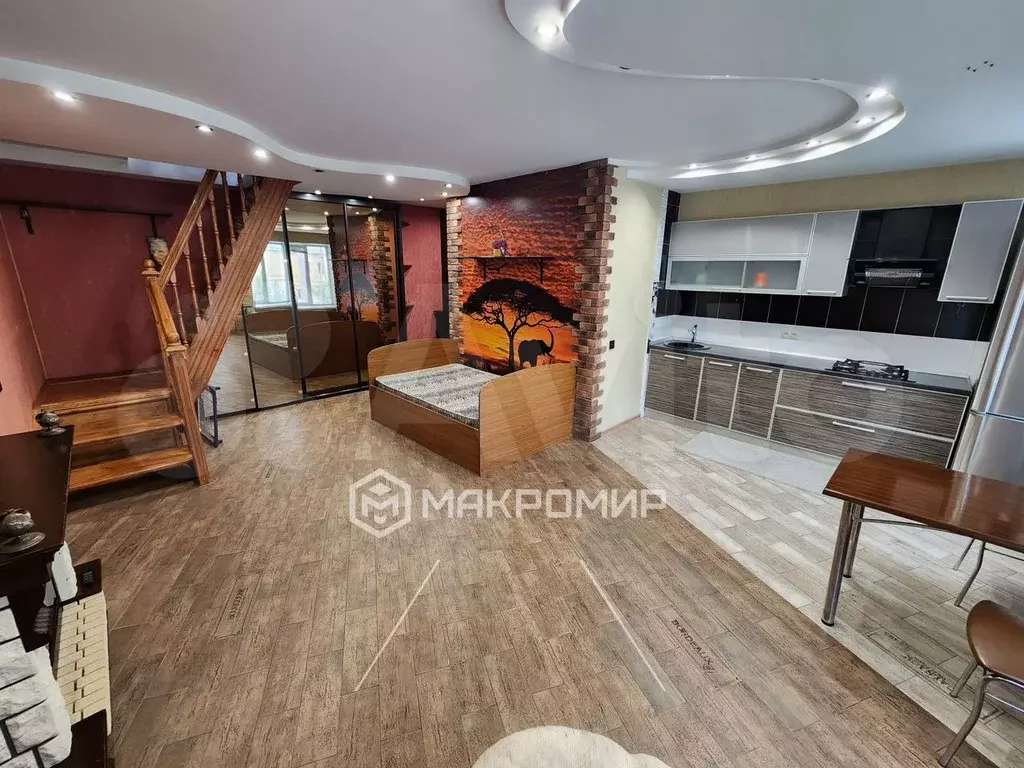 2-к. квартира, 53,7 м, 2/2 эт. - Фото 1