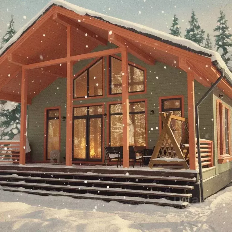 Дом в Вологодская область, пос. Майский ул. Сосновая (120 м) - Фото 1