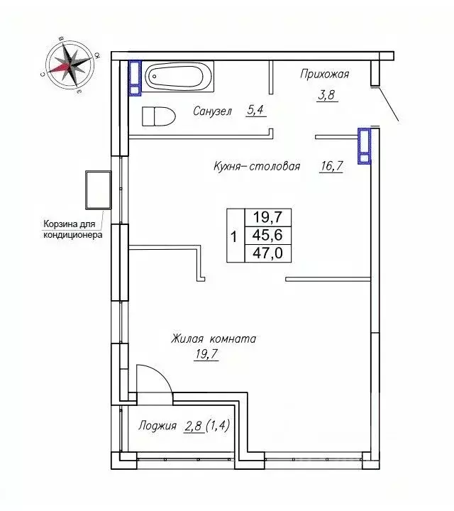 1-к кв. Приморский край, Надеждинский район, пос. Новый ул. Ленина, ... - Фото 1