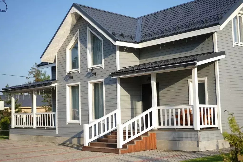 Дом в Ленинградская область, Приозерский район, Сосновское с/пос, д. ... - Фото 2