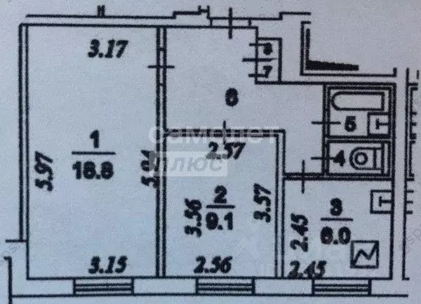 2-к кв. Москва ул. Коненкова, 11В (44.5 м) - Фото 1