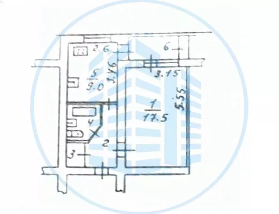 1-к кв. Ставропольский край, Ессентуки Вокзальная ул., 23А (36.2 м) - Фото 2