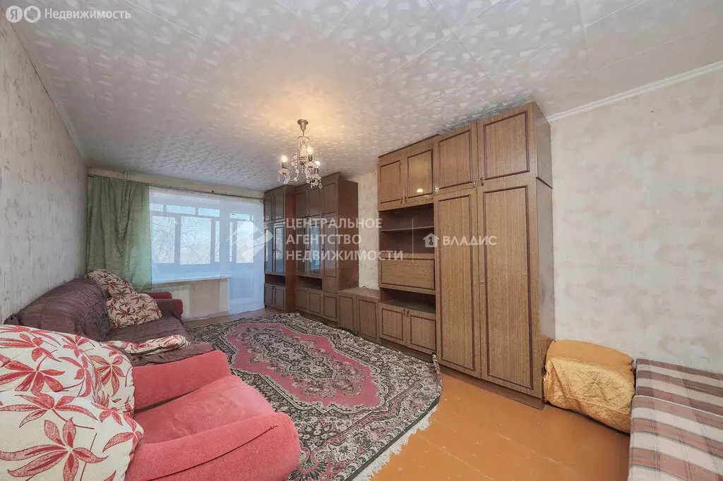 1-комнатная квартира: Рязань, микрорайон Октябрьский городок, 8 (32.5 ... - Фото 1