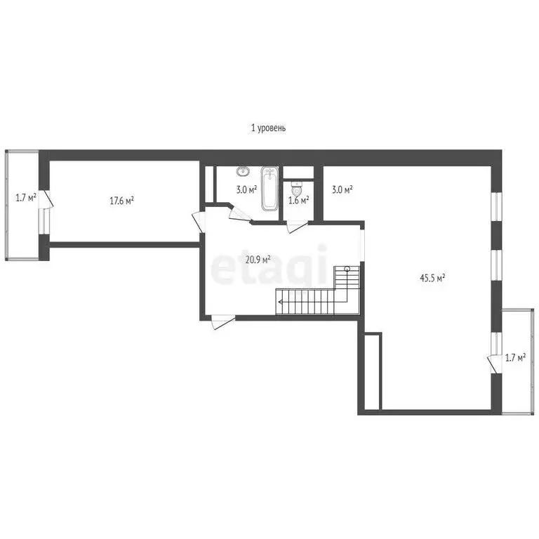 4-комнатная квартира: Севастополь, Маячная улица, 13 (182.1 м) - Фото 1