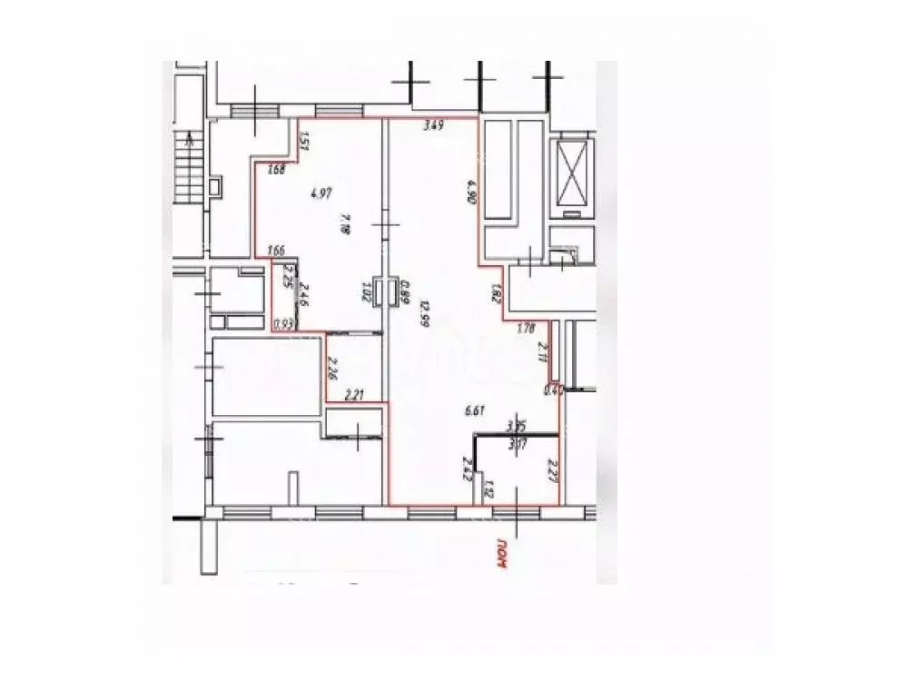 Торговая площадь в Москва Лобненская ул., 13К2 (101 м) - Фото 2