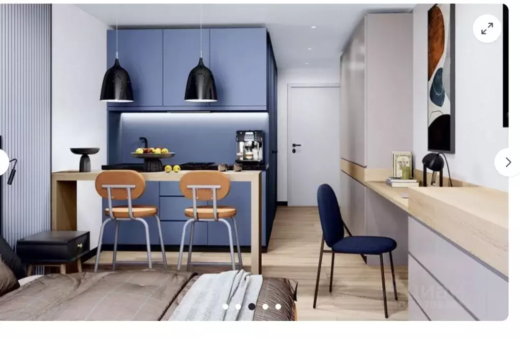 Студия Санкт-Петербург просп. Энергетиков, 8к2 (25.7 м) - Фото 2