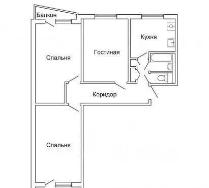 3-к кв. Московская область, Сергиево-Посадский городской округ, пос. ... - Фото 2
