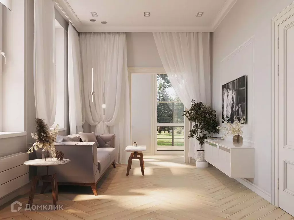 Продаётся 1-к квартира, 54.9 м - Фото 1
