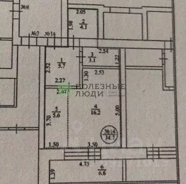 Студия Орловская область, Орел Комсомольская ул., 269А (34.95 м) - Фото 1