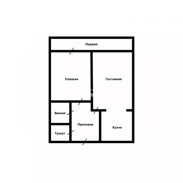 2-к кв. Приморский край, Находка Северный просп., 2 (35.5 м) - Фото 2