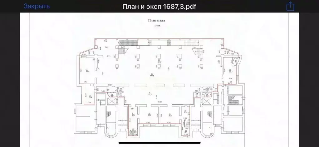 Торговая площадь в Тюменская область, Тюмень ул. Володарского, 26 (840 ... - Фото 1