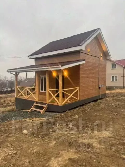Коттедж в Приморский край, Надеждинский район, пос. Соловей-Ключ ул. ... - Фото 1