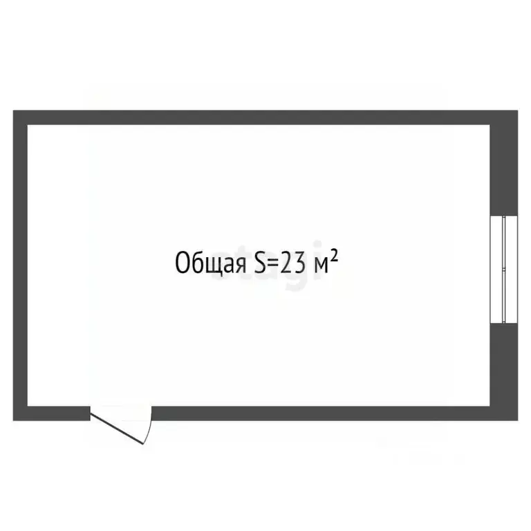 Комната Брянская область, Брянск ул. Космонавтов, 2 (23.0 м) - Фото 1