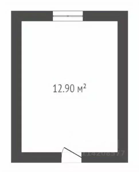 Комната Воронежская область, Борисоглебск Юго-Восточный мкр, 7 (12.9 ... - Фото 2
