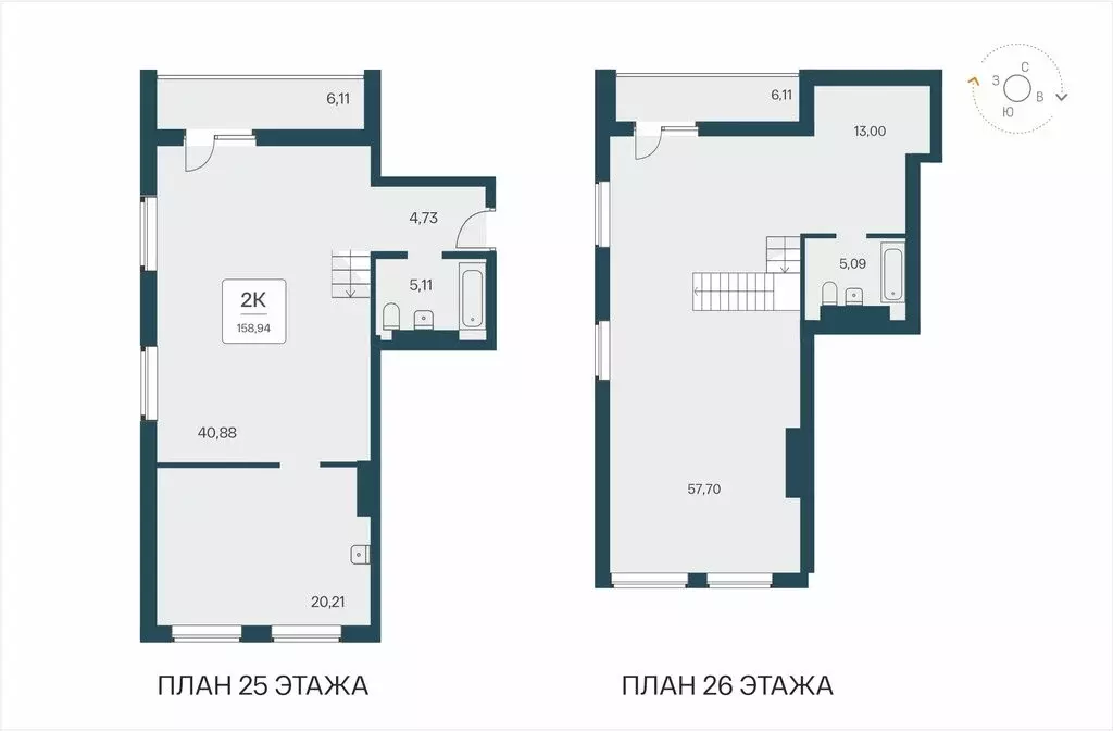 2-комнатная квартира: Новосибирск, Красный проспект, 180 (158.94 м) - Фото 0