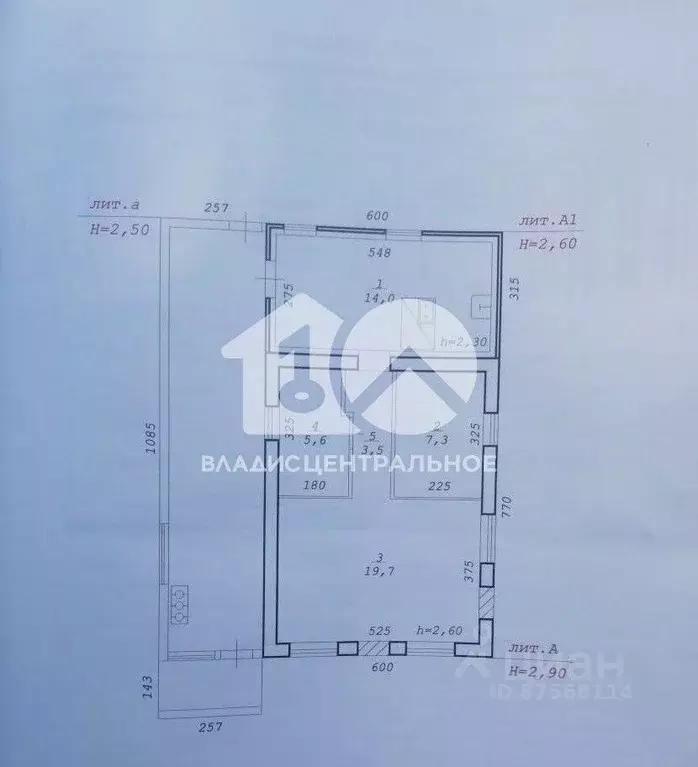 Дом в Новосибирская область, Новосибирск 1-я Искитимская ул., 13 (50 ... - Фото 1