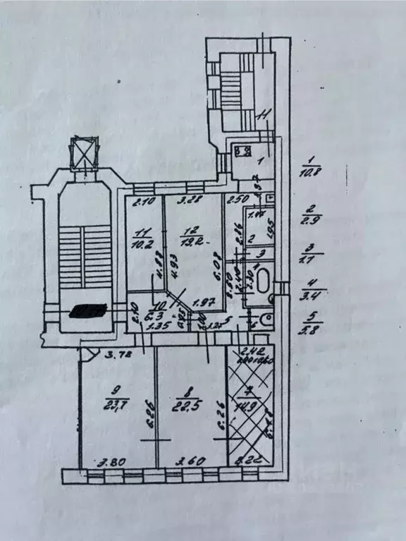 Комната Санкт-Петербург Верейская ул., 46 (14.9 м) - Фото 2