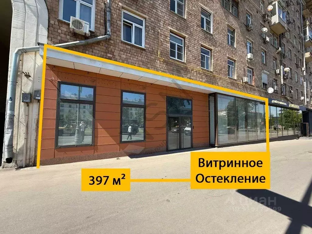 Помещение свободного назначения в Москва Ленинский просп., 60/2 (397 ... - Фото 0