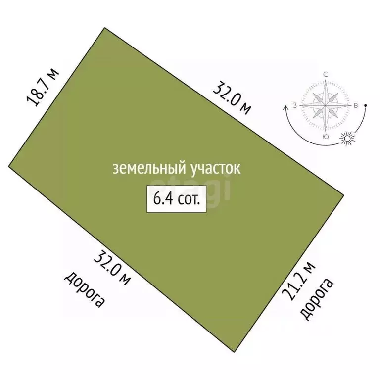 Участок в Калужская область, Калуга Удачная ул. (6.39 сот.) - Фото 2