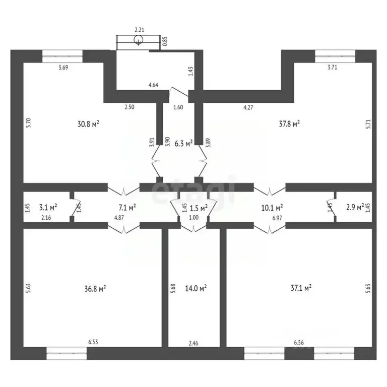 Помещение свободного назначения в Ямало-Ненецкий АО, Новый Уренгой ул. ... - Фото 2