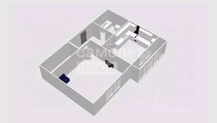 1-к кв. Пензенская область, Пенза ул. Лозицкой, 8 (38.6 м) - Фото 1