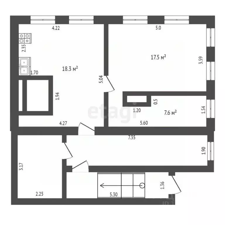 Дом в Нижегородская область, Выкса городской округ, Виля рп ул. 40 лет ... - Фото 2