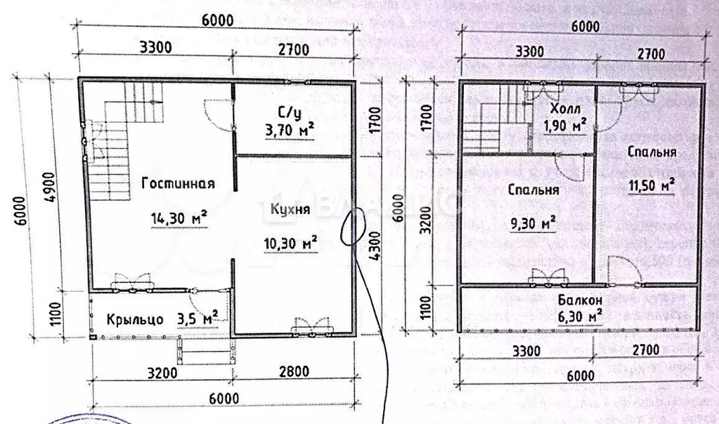 Дом 61 м на участке 6,8 сот. - Фото 0