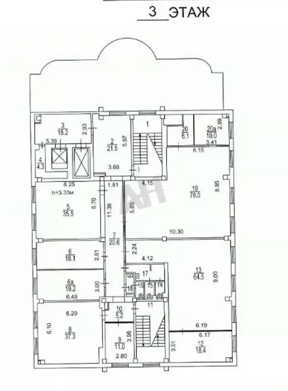 Помещение свободного назначения в Москва Звездный бул., 23С10 (361 м) - Фото 2