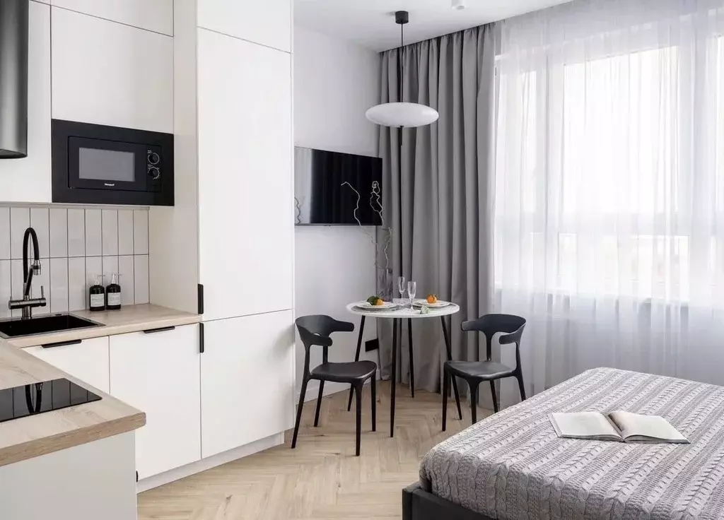 Студия Москва Старокоптевский пер., 4 (25.0 м) - Фото 1