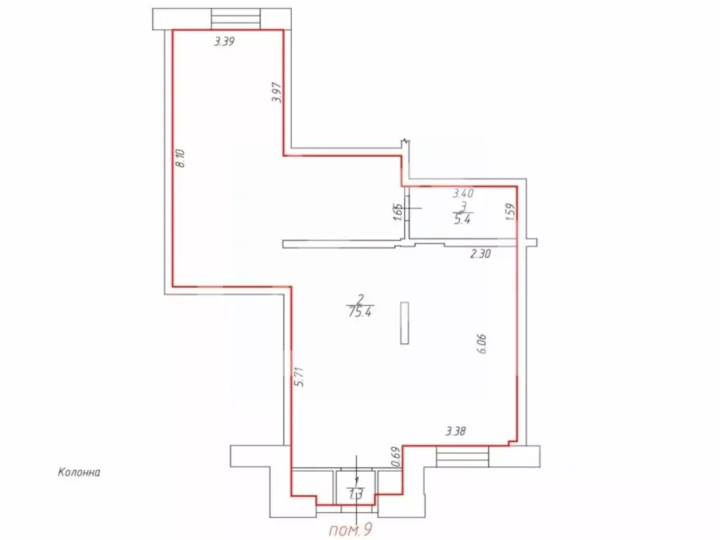 Помещение свободного назначения в Московская область, Балашиха Ольгино ... - Фото 2