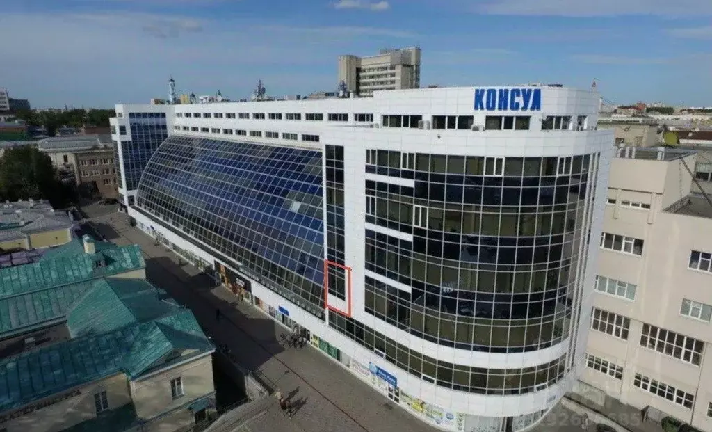 Офис в Свердловская область, Екатеринбург ул. Карла Либкнехта, 22 (100 ... - Фото 2