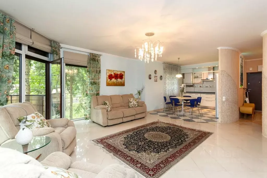 2-к кв. Калининградская область, Светлогорск Московская ул., 7А (78.0 ... - Фото 2