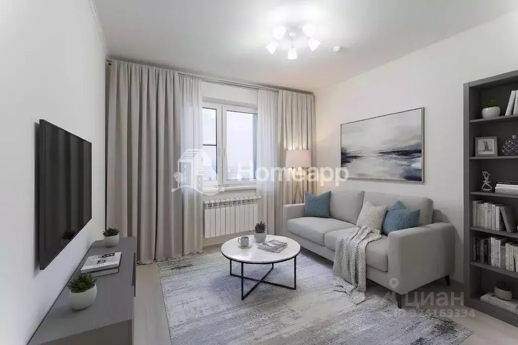 3-к кв. Москва ул. Николая Озерова, 2к1 (74.1 м) - Фото 1