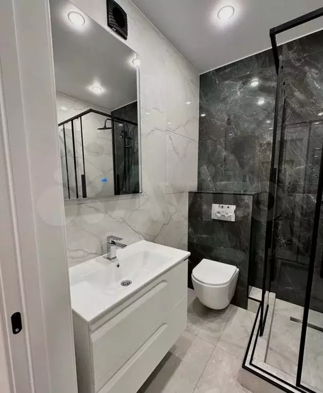 2-к. квартира, 55,4 м, 3/8 эт. - Фото 1