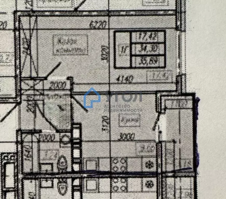 1-к кв. Самарская область, Волжский район, Лопатино с/пос, пос. ... - Фото 2