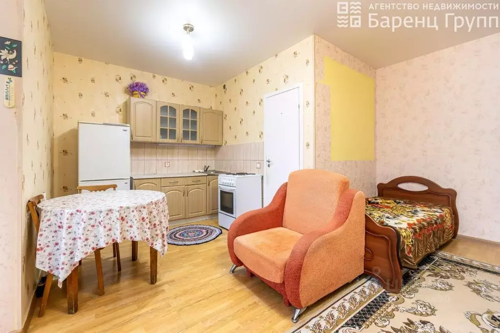 1-к кв. Карелия, Прионежский район, с. Заозерье Новоручейная ул., 4 ... - Фото 1