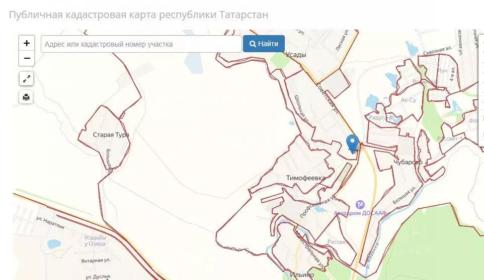 Карта высокогорского района республики татарстан публичная кадастровая