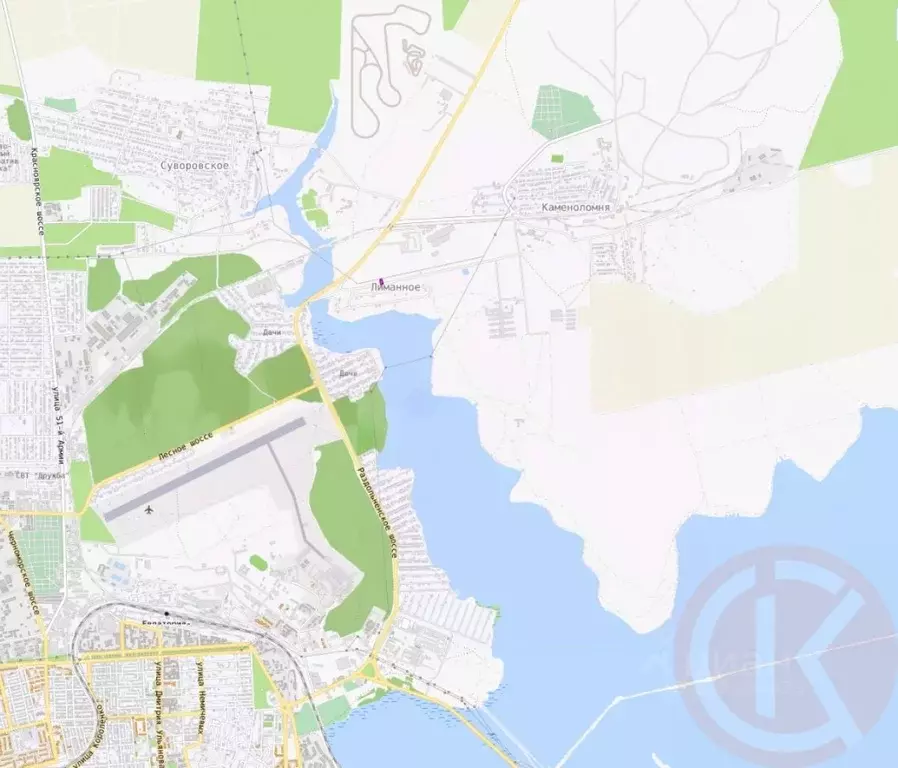 Участок в Крым, Сакский район, Суворовское с/пос, с. Лиманное ул. ... - Фото 1