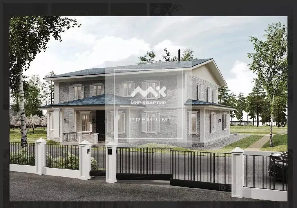 Коттедж в Ленинградская область, Приозерский район, Громовское с/пос, ... - Фото 1