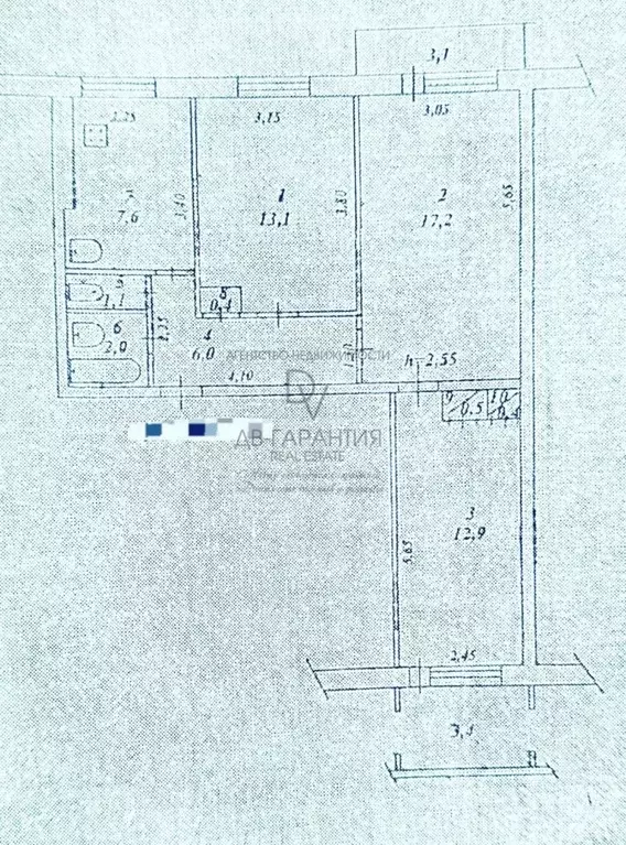 3-к кв. Хабаровский край, Комсомольск-на-Амуре Вокзальная ул., 78 ... - Фото 2