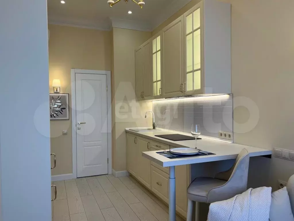 Апартаменты-студия, 17,8 м, 7/7 эт. - Фото 1
