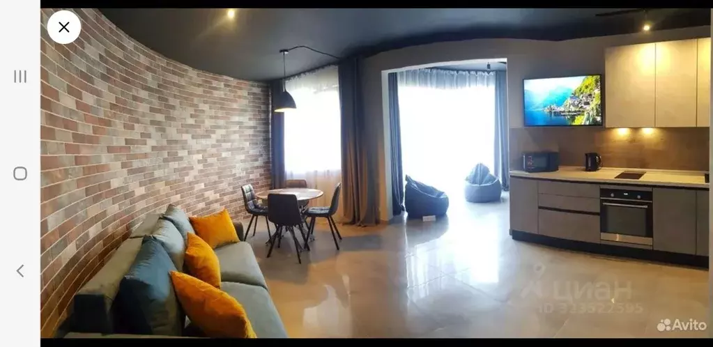 2-к кв. Краснодарский край, Сочи ул. Ленина, 219/35 (54.0 м) - Фото 2